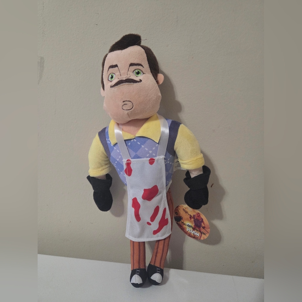 Hello Neighbor Plush 22" Theodore Peterson Butcher Fiesta